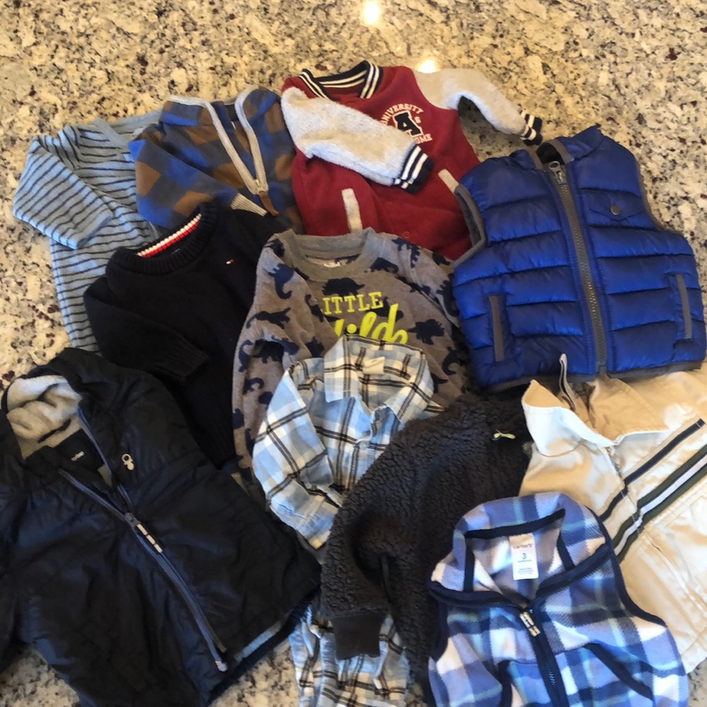 Baby boy 3 month winter lot. Some items 3-6 months